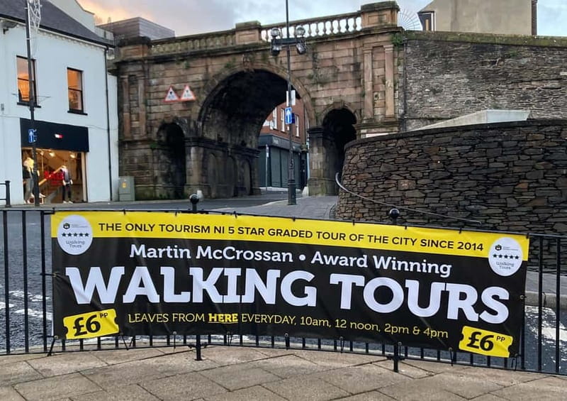 Derry: McCrossan’s Public Walking Tour of the Historic City - Price, pace, and who gets the most from it