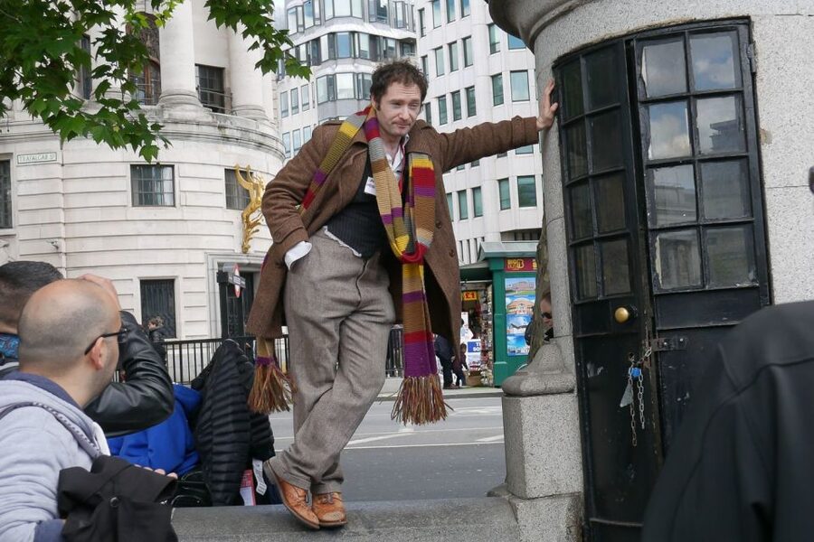 Doctor Who London Walking Tour - The London bus ride and the practical catch