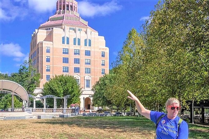 Downtown Asheville Tip-Based Sightseeing Walking Tour - Pack Square and the walk toward the Basilica