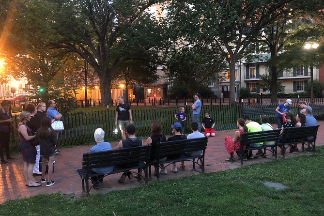 Dreaded Dead Descent of the District: DC Ghost Tour - St. John’s brings a church into the story