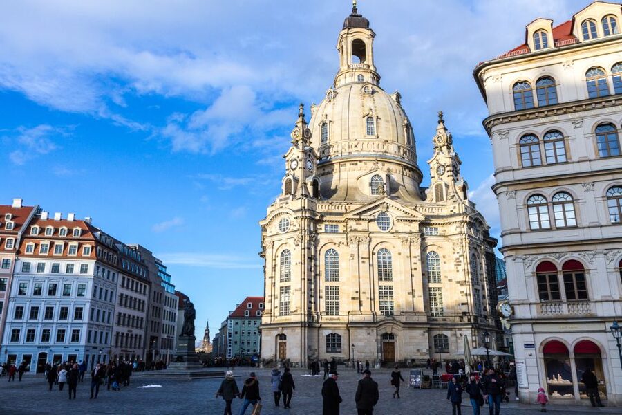 Dresden: Complete Walking Tour with Frauenkirche Visit - Neumarkt, Stallhof, and the Fürstenzug