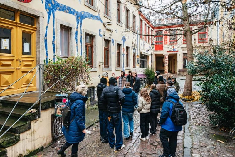 Dresden: Neustadt District Street Art Guided Walking Tour - Starting points at Albertplatz and Pfunds Molkerei
