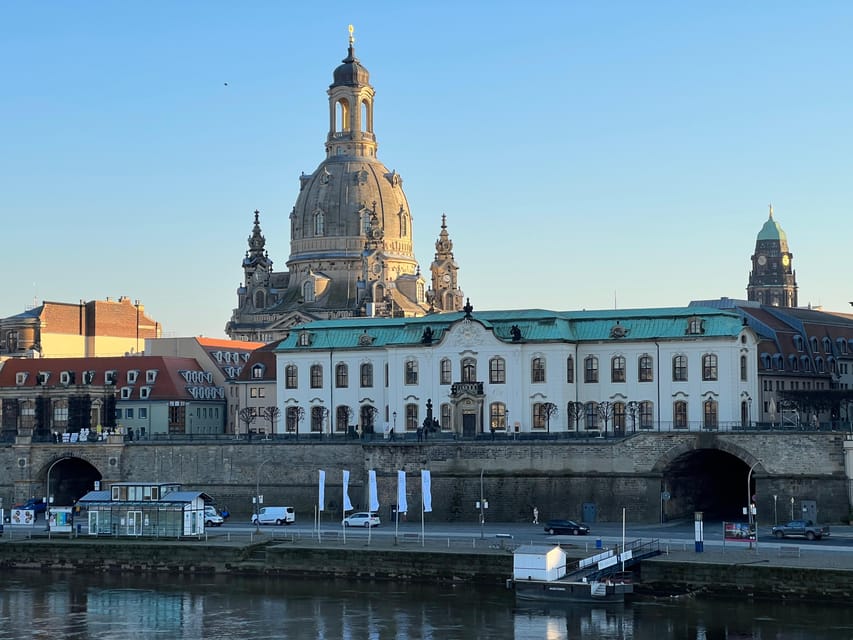 Dresden Old Town - Guided Walking Tour in English - Brühlsche Terrasse and the Elbe connection