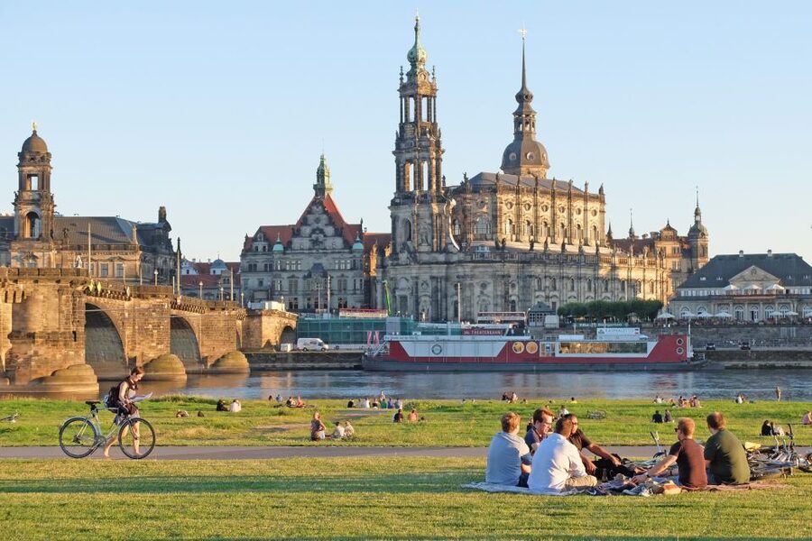 Dresden: Shared Small Group Walking Tour in English - Dresden Castle and the royal route