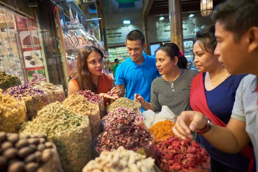 Dubai: Private Old Town, Heritage & Souks Walking Tour - Textile Market and the route through Deira