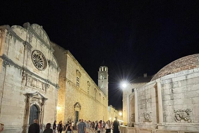 Dubrovnik By Night Walking Tour - Walking Stradun, Dubrovnik’s great central route