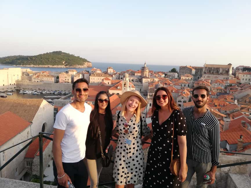 Dubrovnik: City Walls Early Morning or Sunset Walking Tour - Walking the 2-kilometer circuit above Dubrovnik