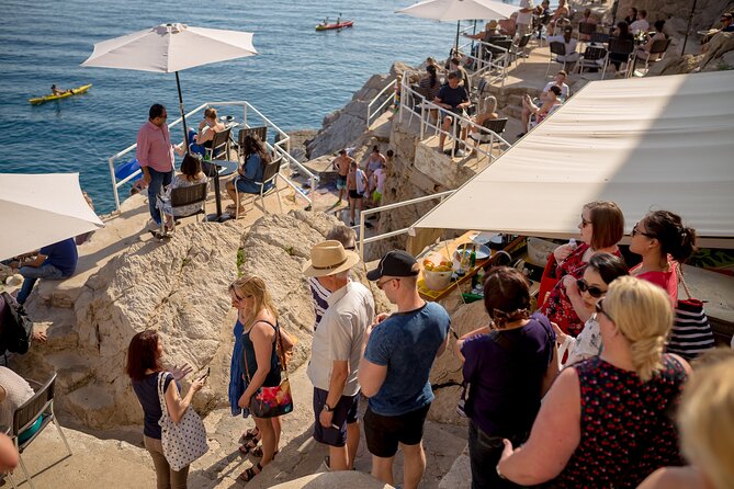 Dubrovnik Food and Drink Walking Tour with a Local Guide - Gundulić Square Market and Sponza Palace