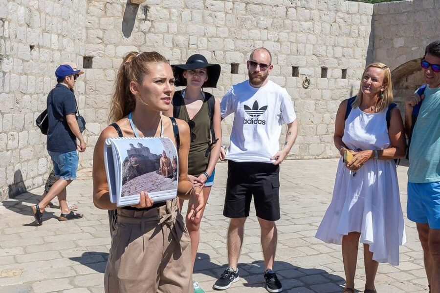 Dubrovnik: Game of Thrones&Lokrum Island Walking Tour - The ferry to Lokrum and the setting for Qarth