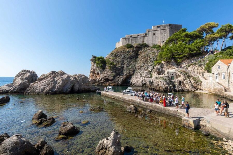 Dubrovnik: History and Game of Thrones Walking Tour - The Blackwater Battle location