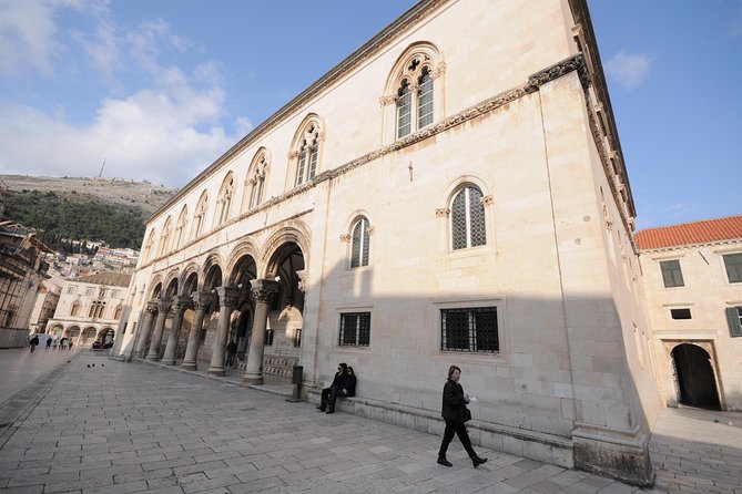 Dubrovnik Old Town History Walking Tour - A side street and the Church of the Holy Annunciation