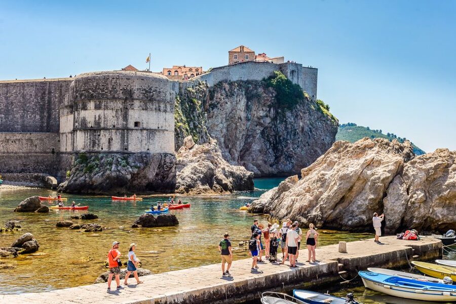 Dubrovnik: The Original Game of Thrones Tour & Lokrum Option - Stradun, the Purple Wedding, and city scenes