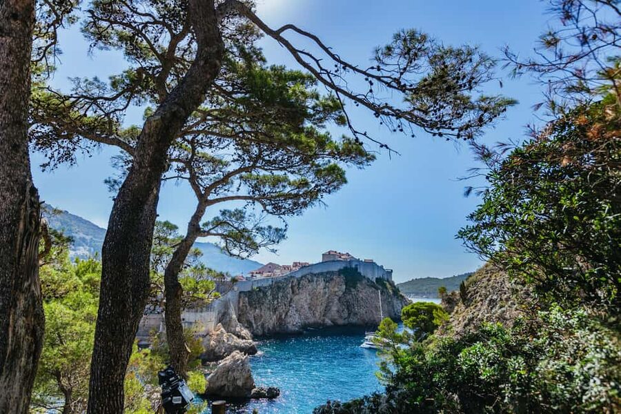 Dubrovnik: The Original Game of Thrones Tour & Lokrum Option - Orlando’s Column and the Jesuit Stairs