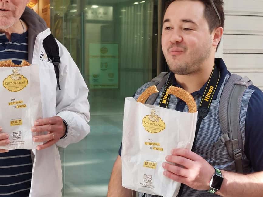 Eat Your Way Through Athens: A Local Food Walk - Greek coffee, loukoumades, and a sesame ring
