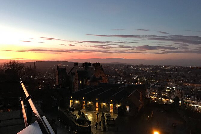 Edinburgh Castle: Guided Walking Tour with Entry Ticket - The views from Castle Rock