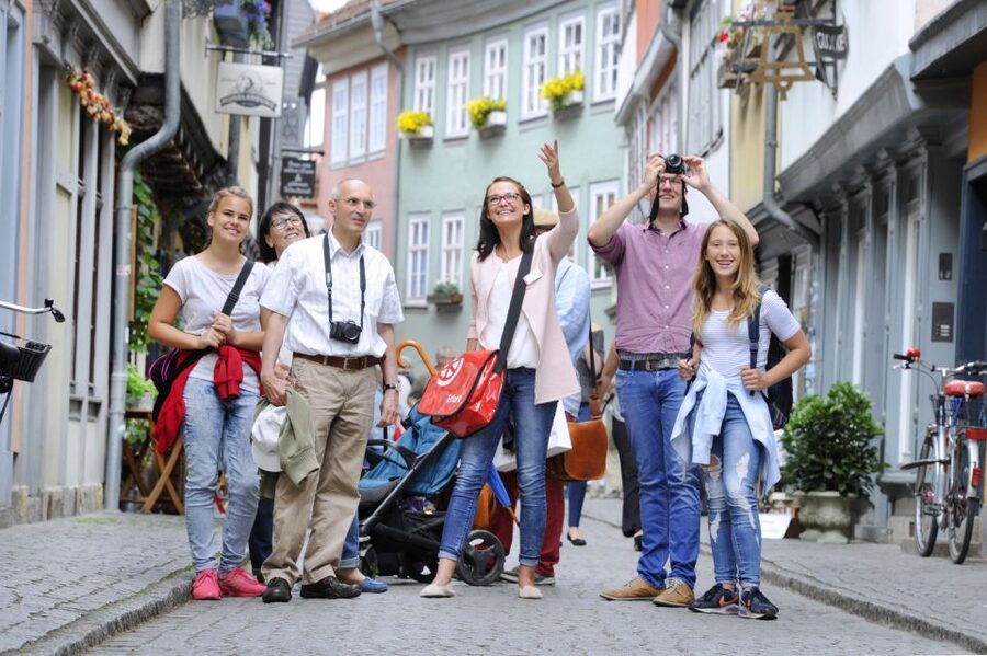Erfurt: Old Town Guided Walking Tour - Starting at the Eulenspiegel Monument