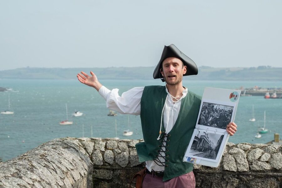 Falmouth: Vibrant Historical Walking Tour (award-winning) - Meet the town pirate or Tennessee Bob the town crier