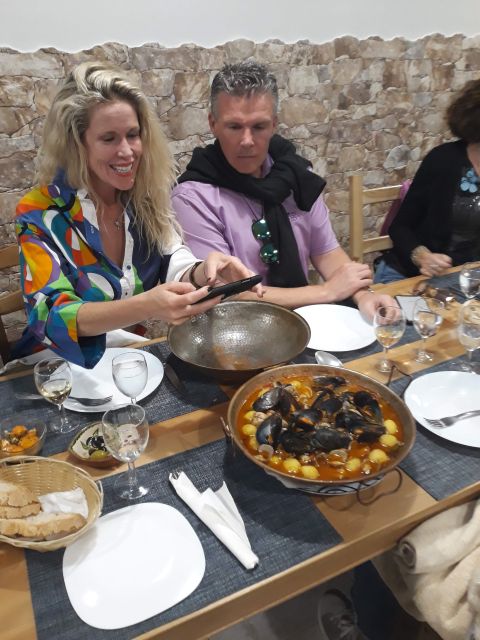 Faro: Old Town Guided Walking Food Tour - Stop four: chorizo, dessert, and the final table