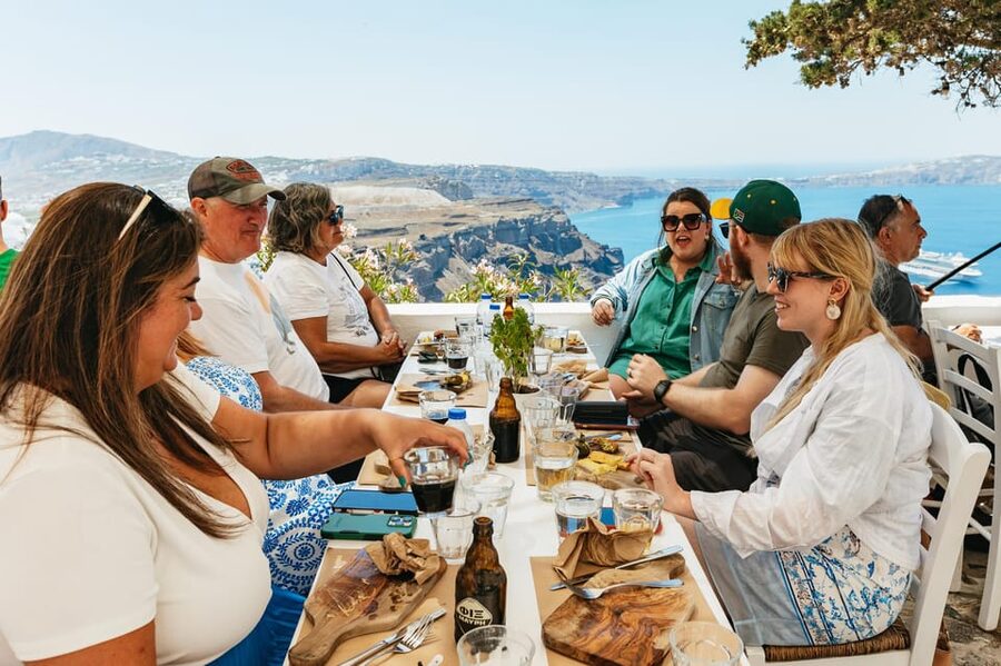 Fira: Guided Foodie Walking Tour with Tastings - Key points to know before booking