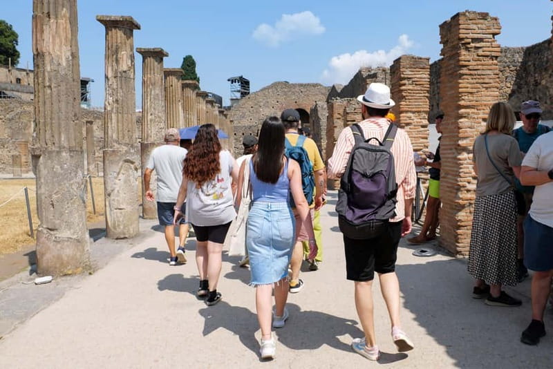 From Naples: Guided tour of Pompeii skip-the-line and round-trip train - Returning to Naples without the guide