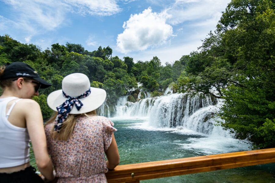 From Split: Krka Waterfalls Cruise & Trogir Walking Tour - The panoramic boat ride to Skradin