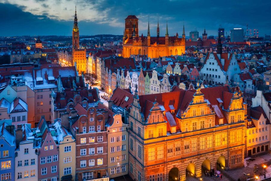 Gdańsk City Sights & History Guided Walking Tour in English - Long Market and Neptune Fountain