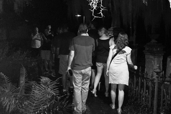 Ghosts of Charleston Night-Time Walking Tour with Unitarian Church Graveyard - Entering the graveyard after hours