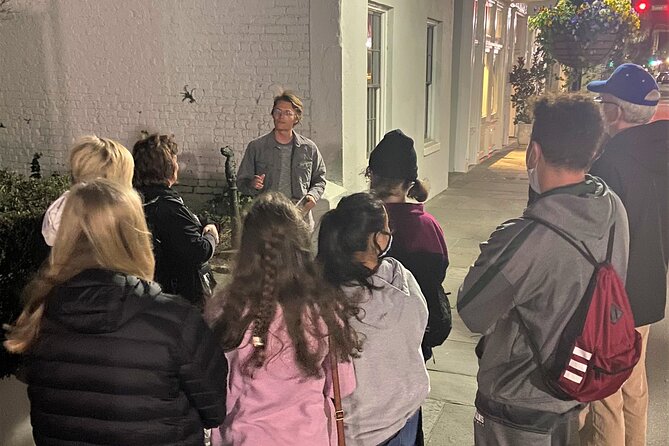 Ghosts of Charleston Night-Time Walking Tour with Unitarian Church Graveyard - Walking through Charleston’s old city after sunset
