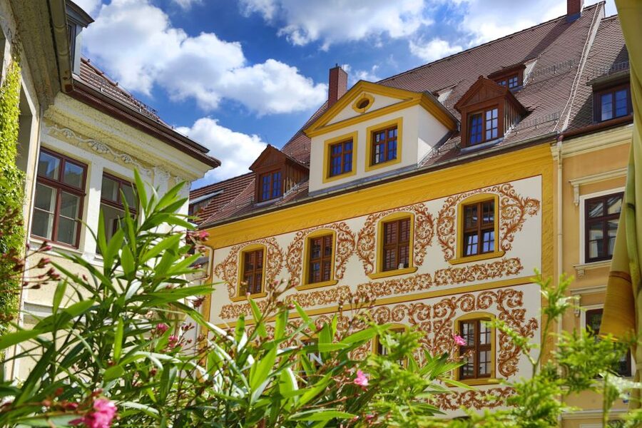 Görlitz: Old Town Guided Walking Tour - The Biblische Haus and stories carved in stone