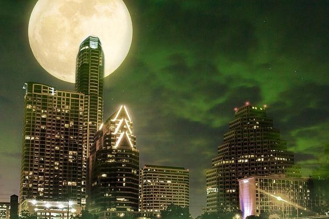 Haunted Austin Walking History Tour - The Paramount Theatre and its ghost photograph