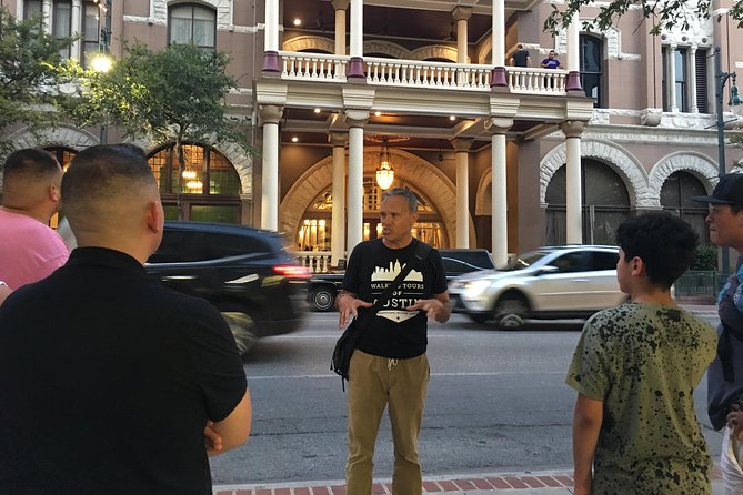 Haunted Austin Walking History Tour - Starting at the old telephone building