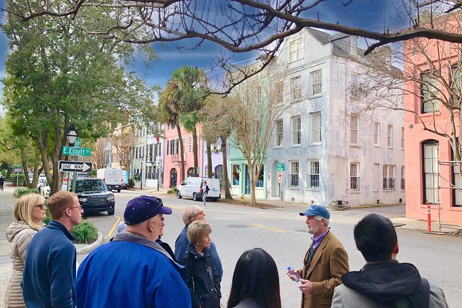 Hidden Alleyways and Historic Sites Small-Group Walking Tour - Rainbow Row and the famous Charleston view
