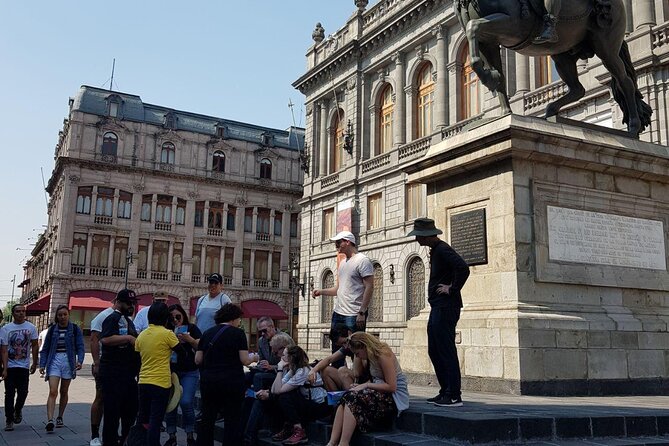Historic Downtown Walking Tour - Plaza Manuel Tolsá and the story in the statue