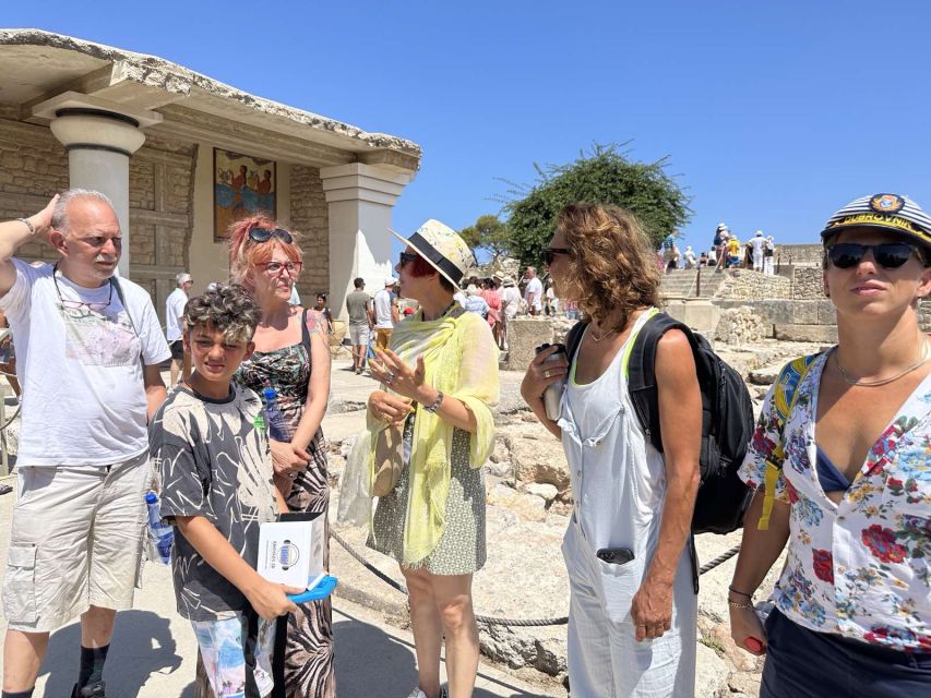 Knossos: Knossos Palace Skip-the-Line Guided Walking Tour - Reconstructed rooms, frescoes, and missing views