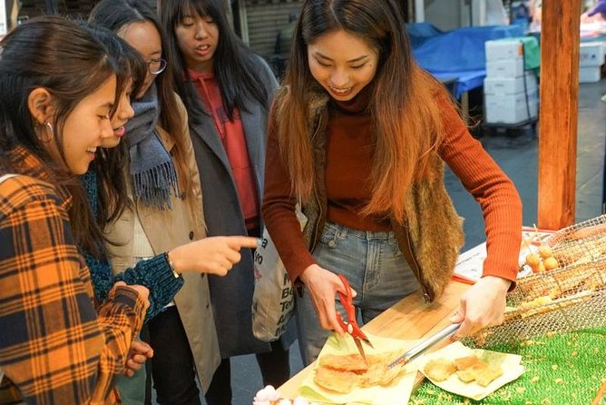 Kuromon Market Food Walking Tour in Osaka (6 stops, 6 tastes) - Namba Grand Kagetsu, Namba, and Dotonbori