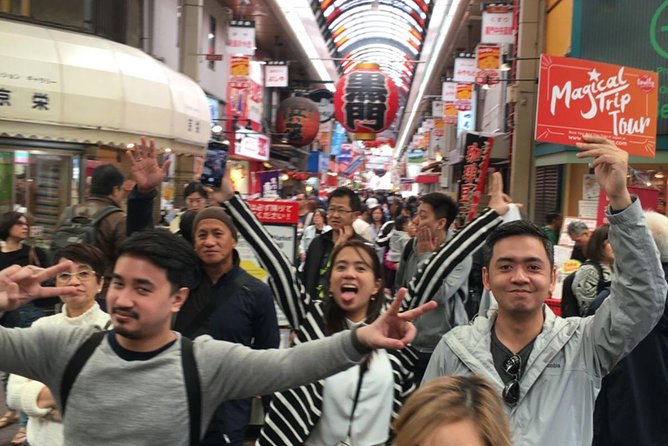 Kuromon Market Food Walking Tour in Osaka (6 stops, 6 tastes) - Family, solo, and dietary considerations