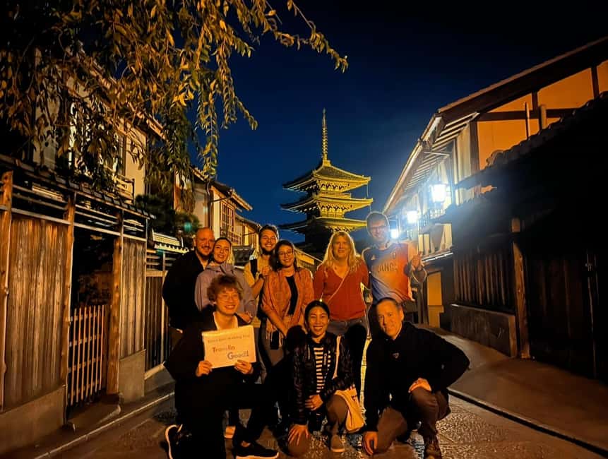 Kyoto: Gion Magical Night Walking Tour with Geisha Trivia - Key points to know before you book