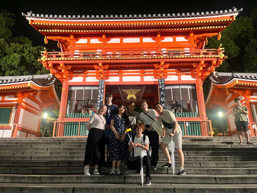 Kyoto: Gion Magical Night Walking Tour with Geisha Trivia - Shrines, rituals, and Kyoto’s spiritual side