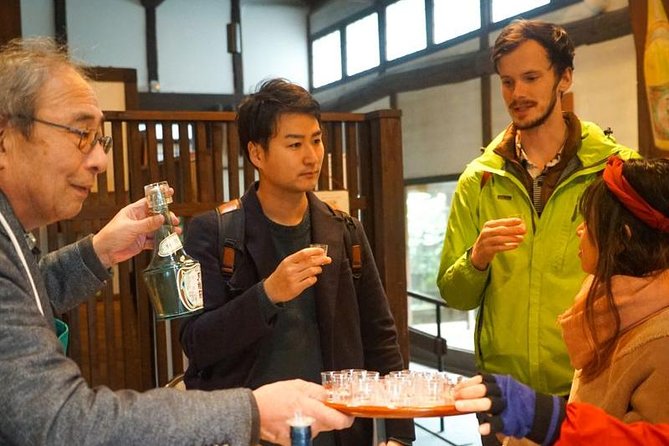 Kyoto Sake Brewery & Tasting Walking Tour - The main event: a long Kyoto sake tasting