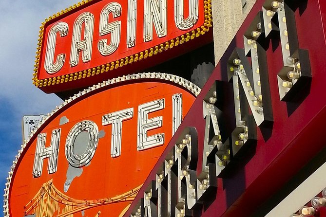 Las Vegas Downtown & Fremont Street - Guided Walking Tour - Starting beneath the Plaza Hotel