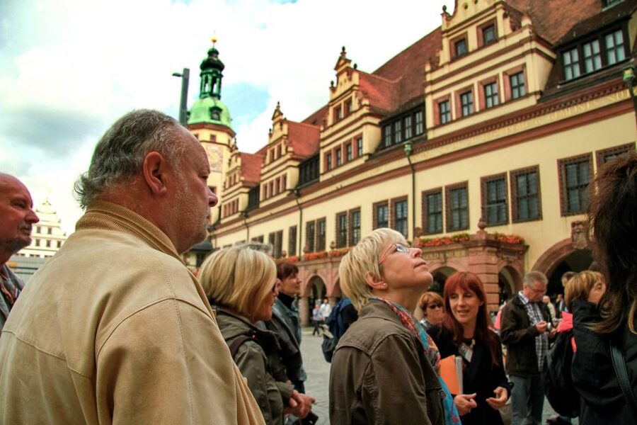 Leipzig: 1.5-Hour Historical Walking Tour in German - The Old Town Hall and the art of a good anecdote