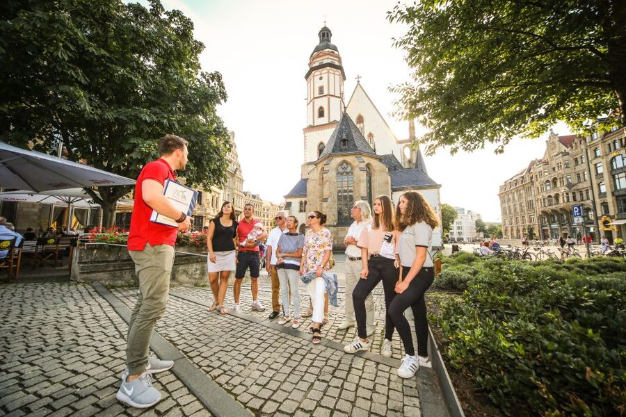 Leipzig: 2-Hour Guided Walking Tour in German - Augustus Square opens with Leipzig’s cultural side