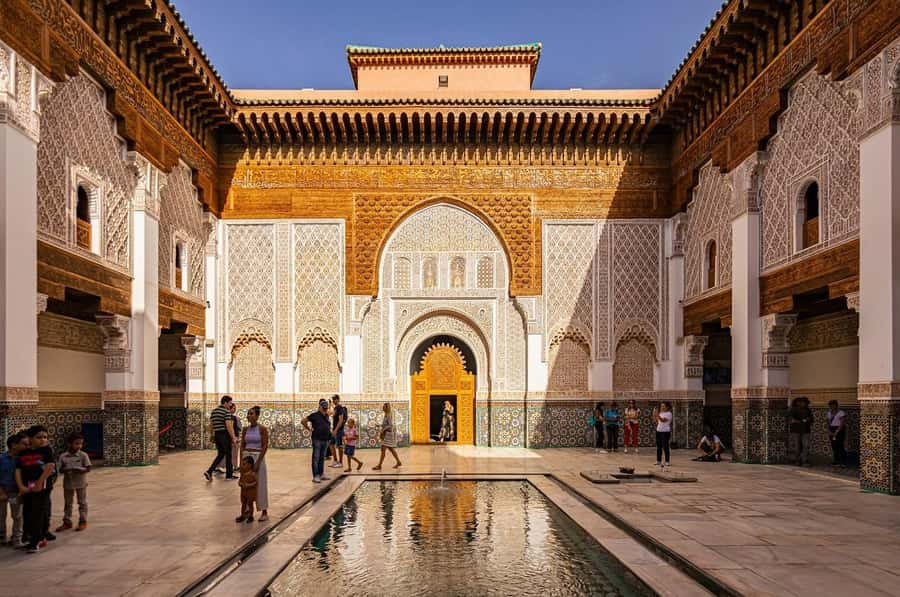 Marrakech: Ben Youssef, Secret Garden, & Souks Walking Tour - Mouassine, a look beyond the headline sights