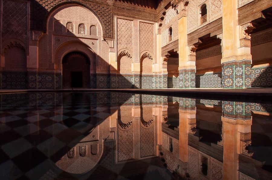 Marrakech: Ben Youssef, Secret Garden, & Souks Walking Tour - Ben Youssef Madrasa and its patient details