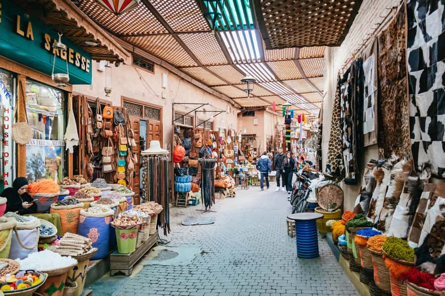 Marrakech: Colorful Medina Souks Guided Walking Tour - Souk Semmarine and Rahba Kedima