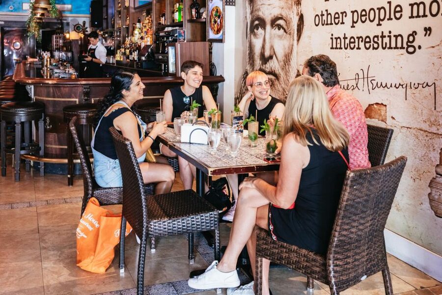 Miami: Little Havana Food Walking Tour with Tastings - A family restaurant, a bakery, and a very full lunch