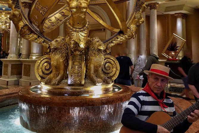 Must-See Spots Vegas Strip Walking Tour - Grand Bazaar Shops and the Bellagio