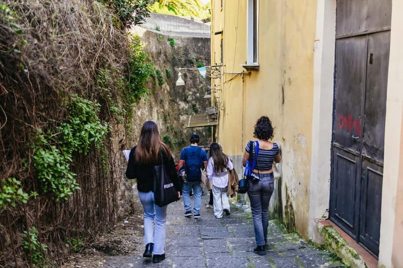 Naples: Panoramic Walking Tour with Funicular - The Petraio stairways and the long way down