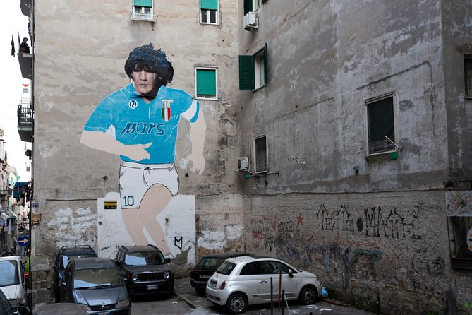 Naples Spanish Quarters Walking Tour Street Art, Folklore & Sweet - Reading the street art instead of just photographing it