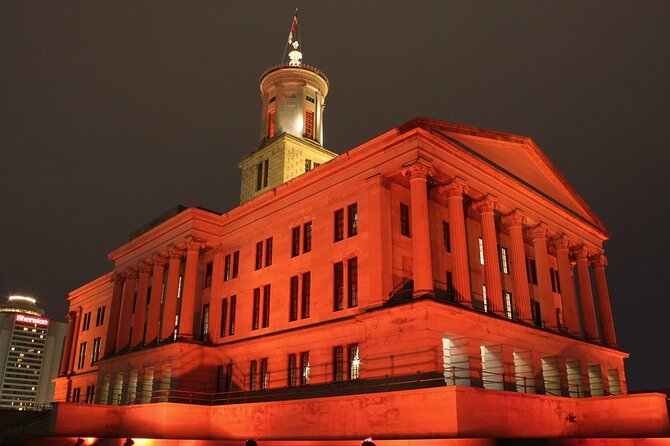 Nashville's Dark Secrets Murder & True Crime Haunted Ghost Tour - A walking route that is short but not effortless